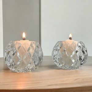 Partylite Rockport Pair Candle Holders set of 2